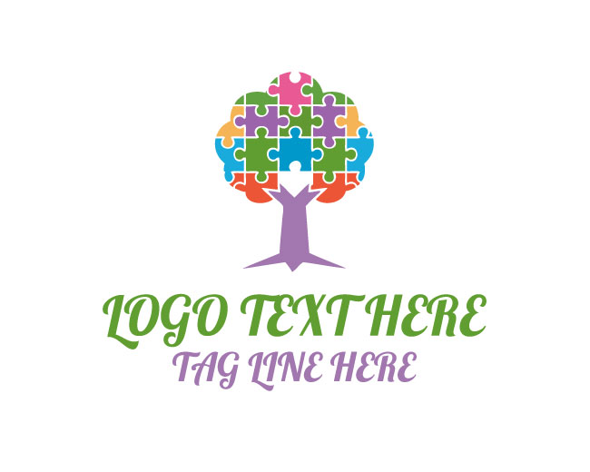Harmony Puzzle Tree Logo