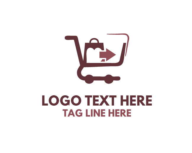  Modern Shopping Cart Logo