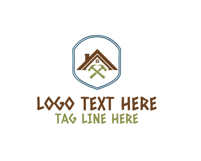 Premium Carpenter Roofing Logo