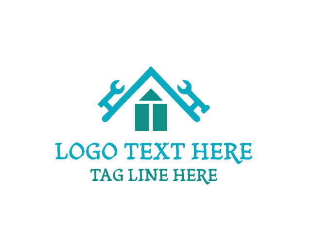  Roofing Tools Carpenter Logo