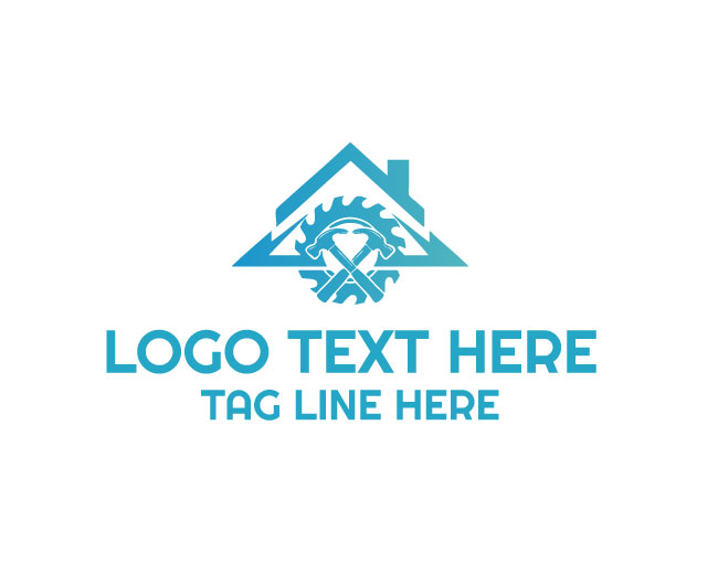 Blue Carpenter Roofing Logo