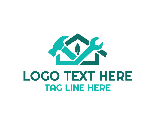 Sleek Carpenter Roofing Logo