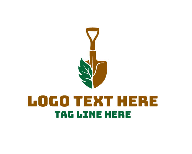 Leaf Shovel Logo