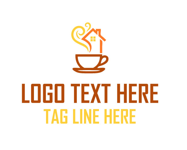  Cozy Coffee Home Logo