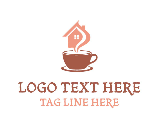 Stylish Coffee Home Logo