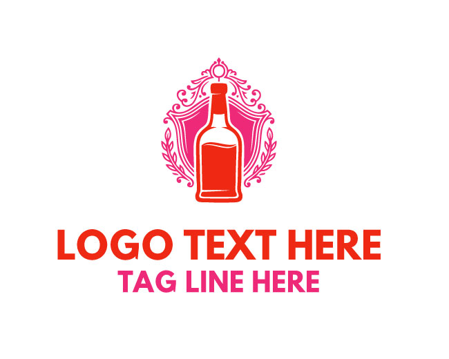 Artisan Whiskey Bottle Logo
