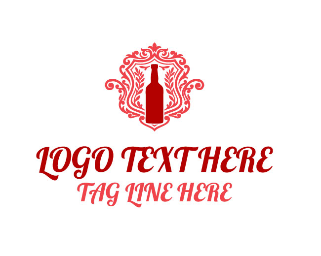 Heritage Whiskey Bottle Logo
