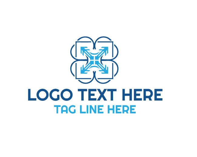Geometric Arrow Logo