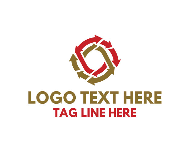 Abstract Arrow Logo