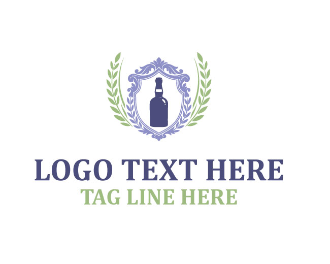 Master Whiskey Bottle Logo