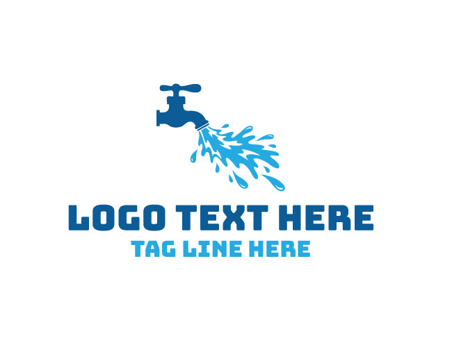  Faucet Plumbing Logo
