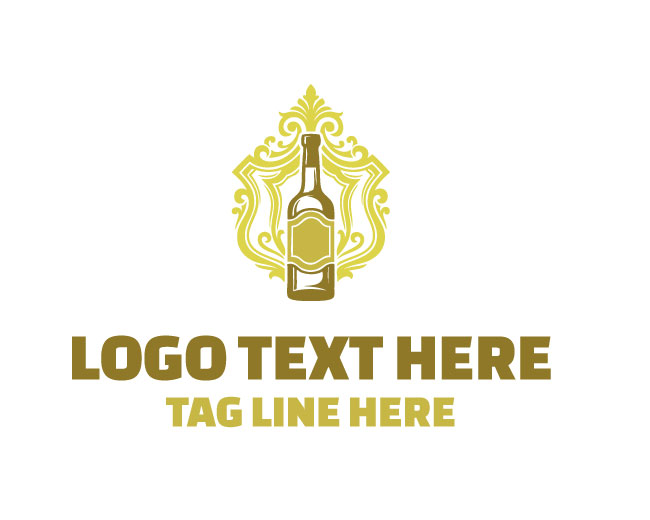 Whiskey Bottle Logo