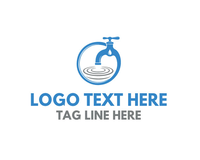 Professional Faucet Plumbing Logo