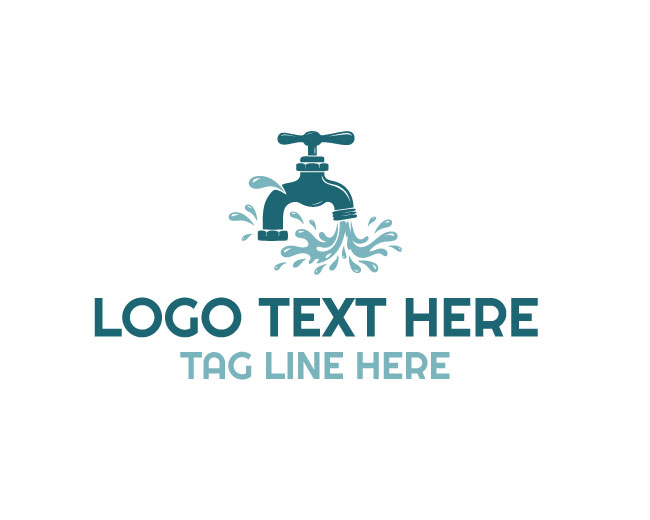 Water Faucet Logo