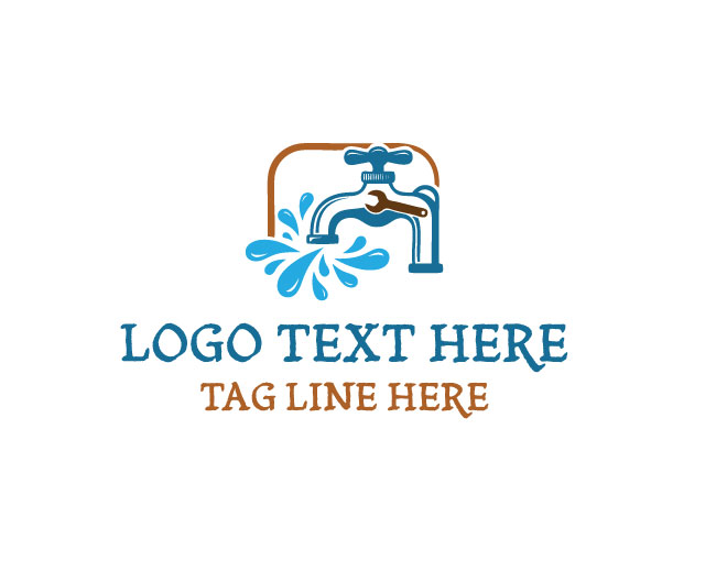 Classic Faucet Plumbing Logo