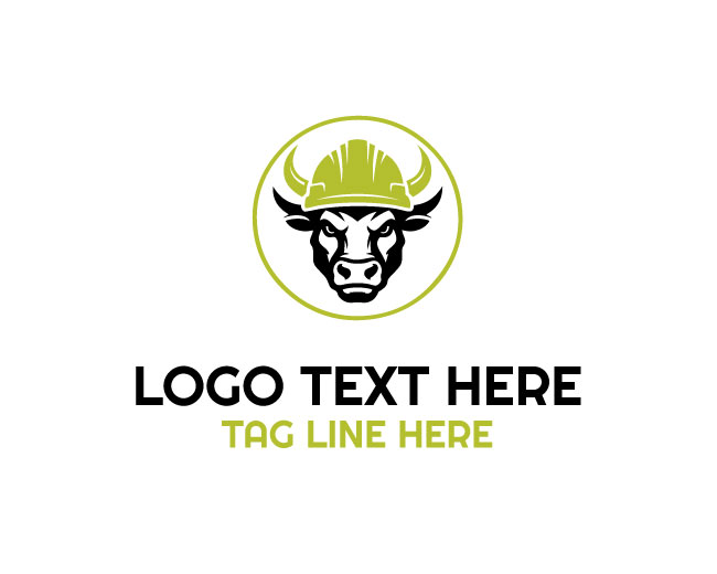 Builder Bull Landmark Logo