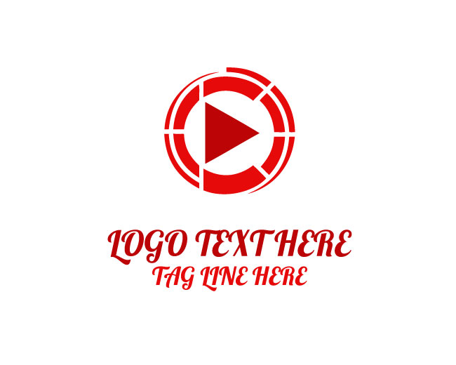 Digital Play Button Logo