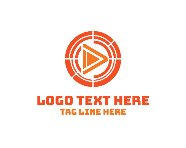Play Button Wave Logo