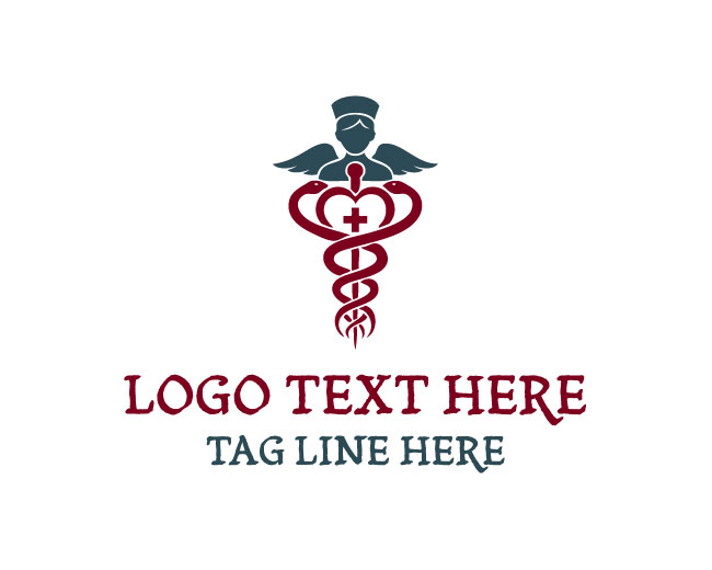 Trusted Nurse Caduceus Logo