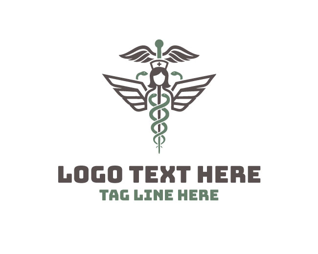 Nurse Caduceus Logo