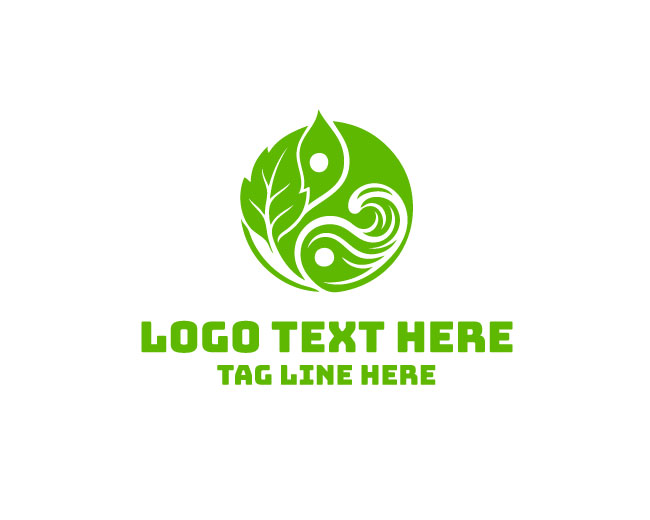 Eco Yin Yang Logo