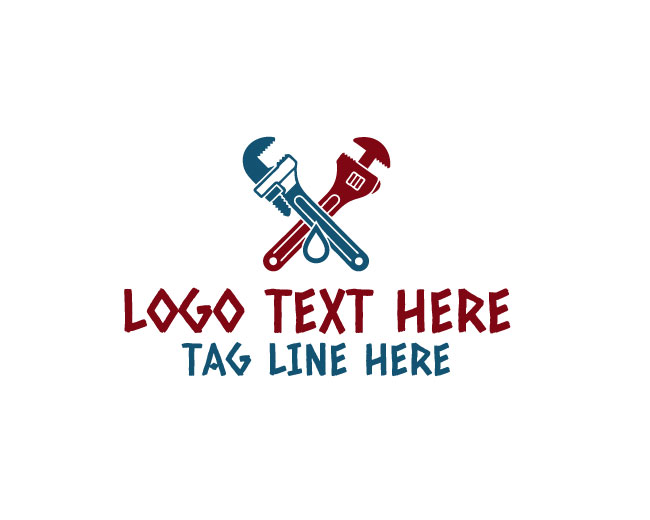 Plumbing Repair Drop Logo