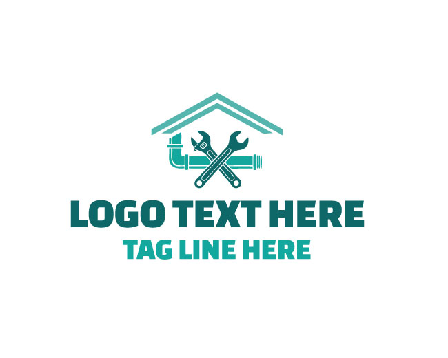Plumbing Repair Home Logo