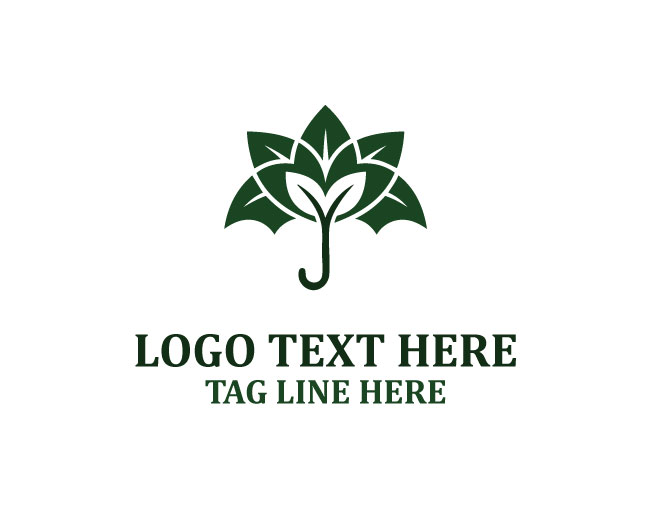 Umbrella Leaf Logo
