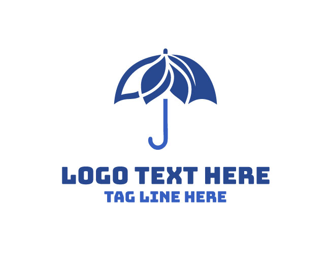 Umbrella Leaf Logo