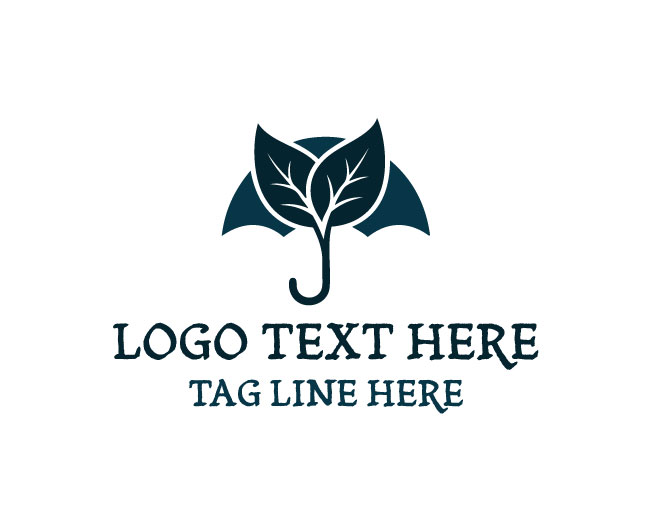Umbrella Leaf Garden Logo