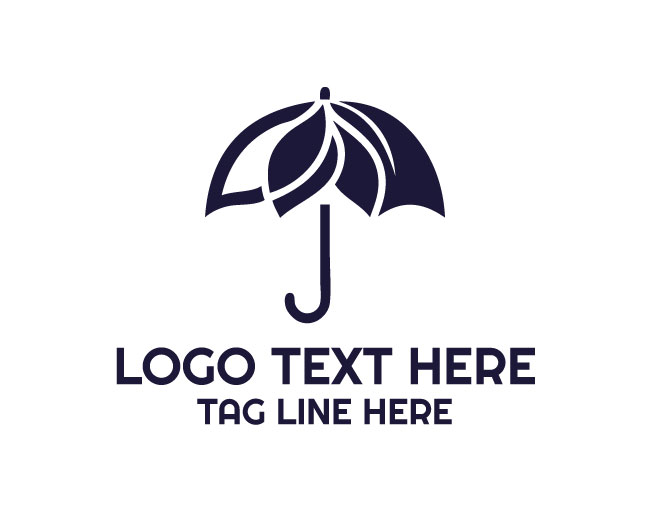Umbrella Leaf Logo
