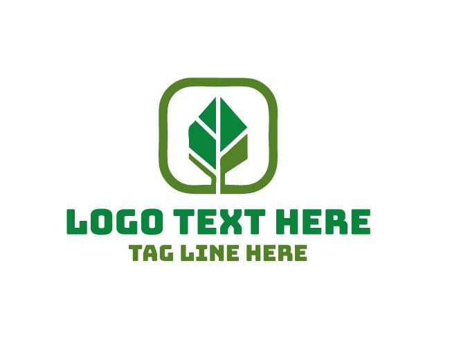 Abstract Leaf Logo