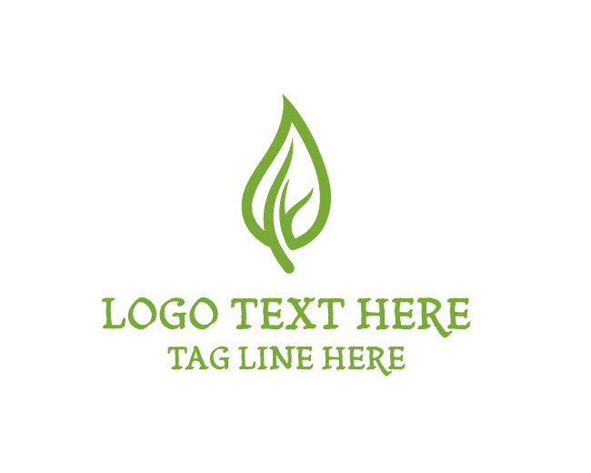 Leaf Minimal Logo