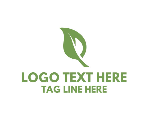 Leaf Bloom Abstract Logo