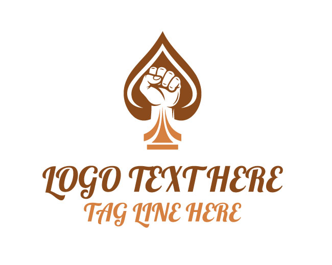  Champion Fist Spade Logo