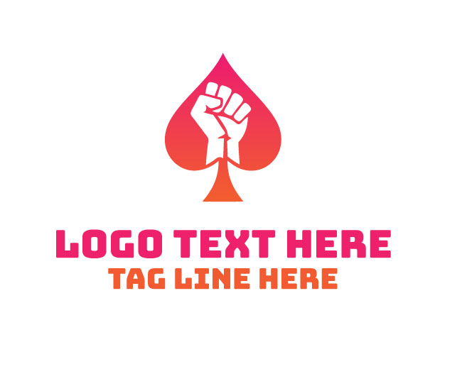 Professional Fist Spade Logo