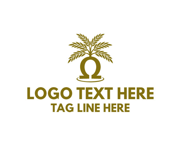  Omega Palm Style Logo