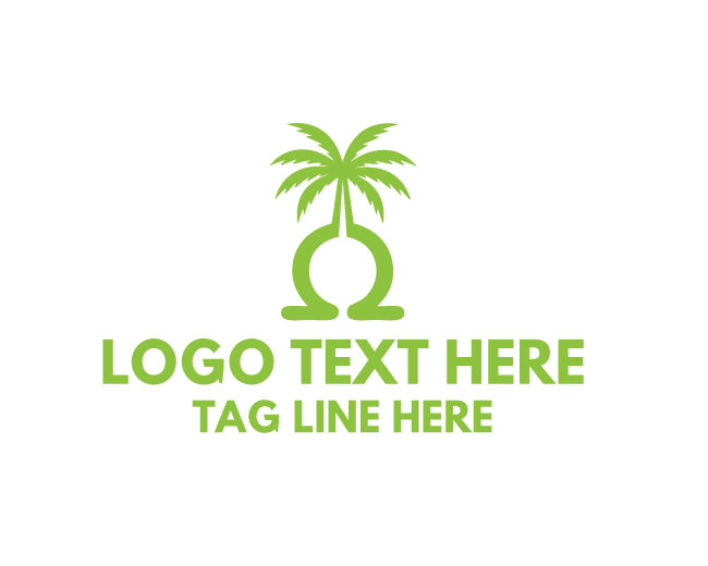 Omega Palm Eco Logo