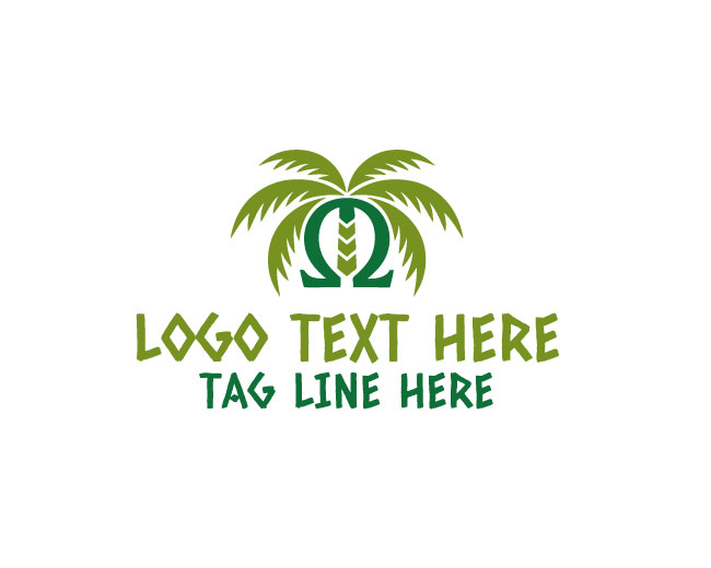 Omega Palm Logo