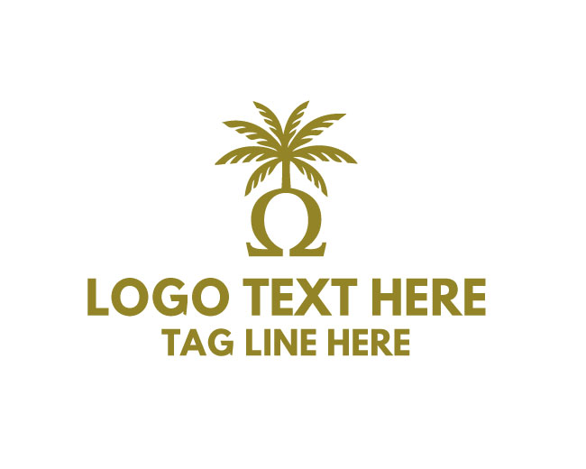 Omega Palm Green Logo