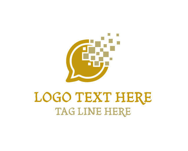 Pixel Chat Logo