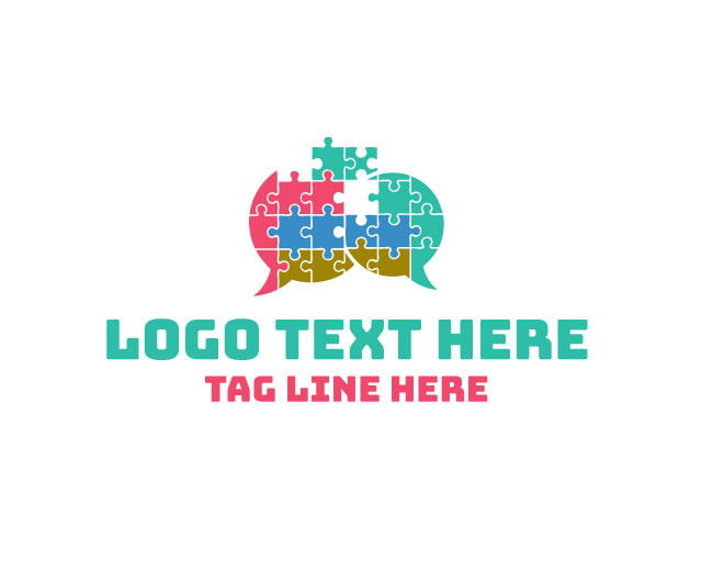 Puzzle Bubble Chat Logo