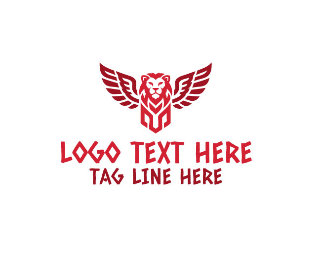 Royal Winged Lion Logo