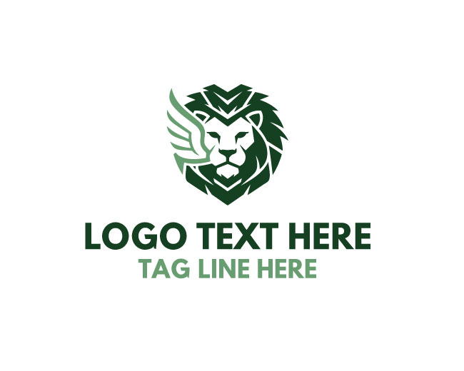 Lion Horizon Wings Logo