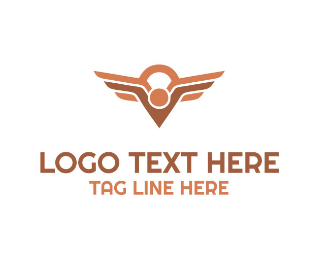 Travel Pin Wings Logo