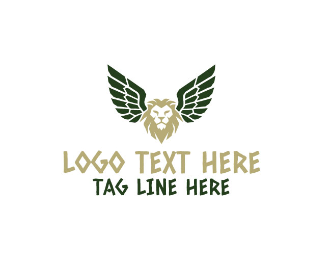 Lion Heritage Wings Logo