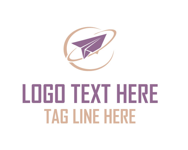 Professional Paper Airplane Logo
