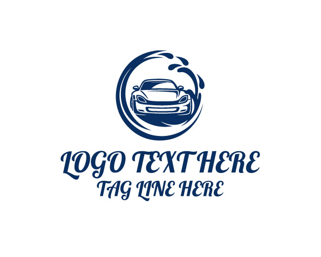 Fresh Rinse Car Wash Logo
