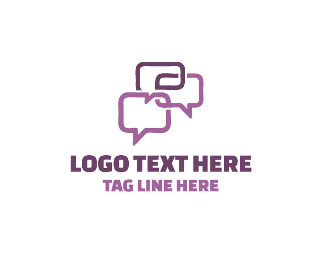 Chat Bubbles Logo