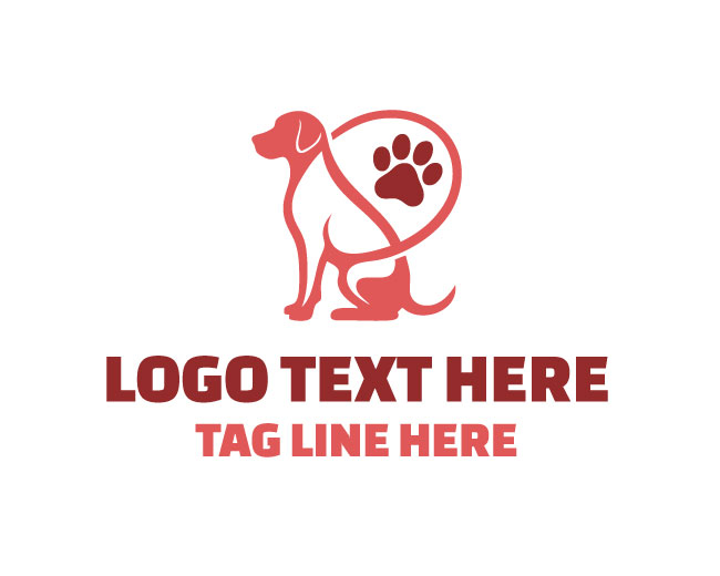  Dog Paw Care Logo